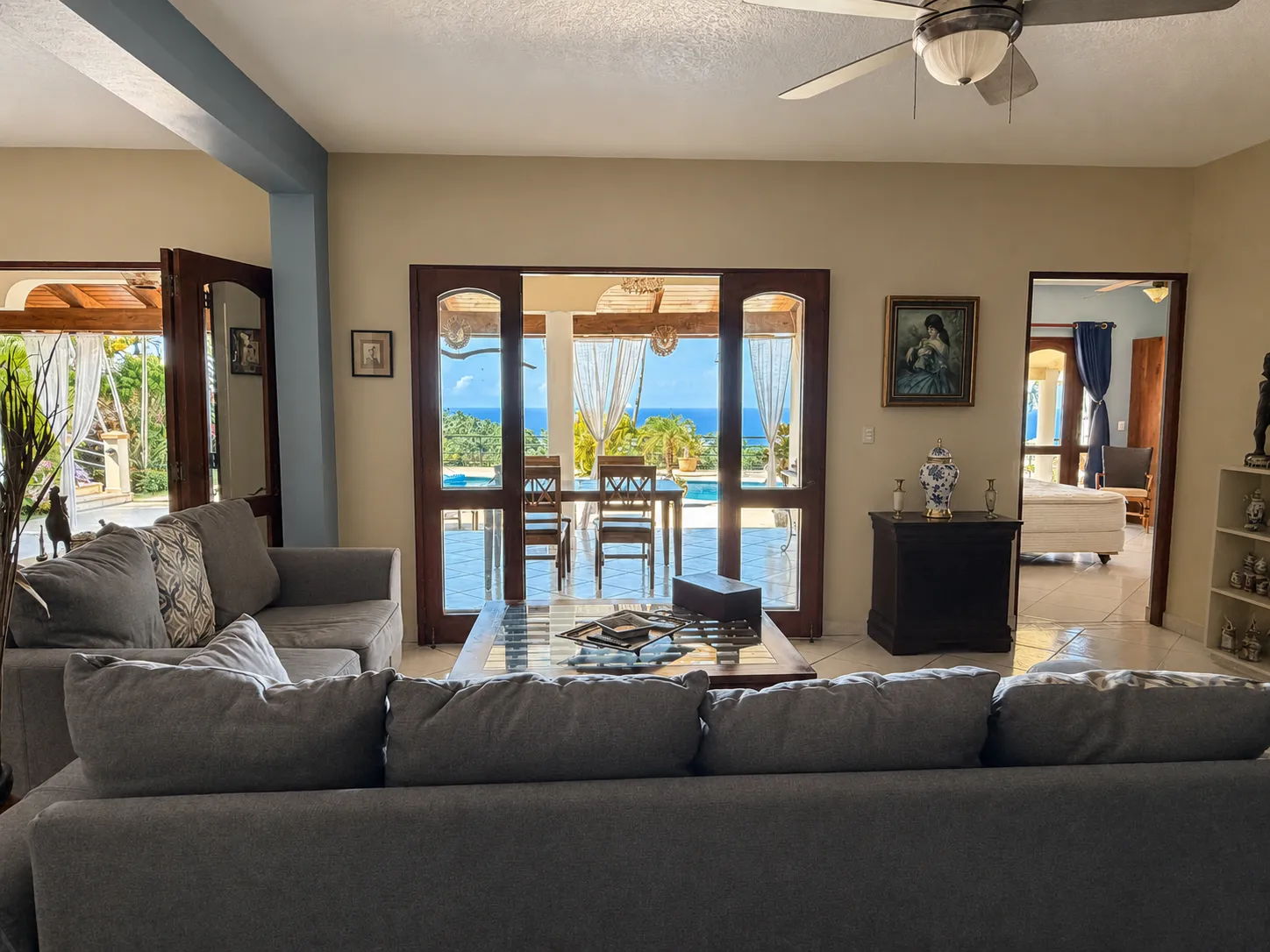 Villa con Piscina y Vista Panorámica al Mar en Cabrera miniatura 16